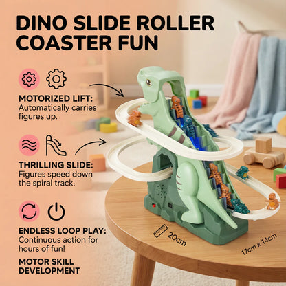 Dino-Rutsche und Achterbahn